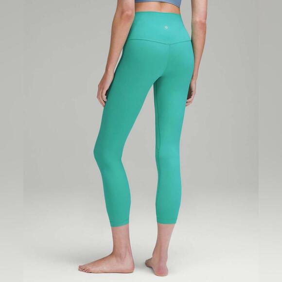 🆕💚 Lululemon Align HR Pant 24” Asia Fit - Kelly Green - Picture 3 of 9